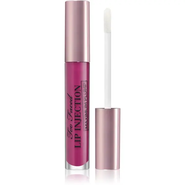 Too Faced Too Faced Lip Injection Maximum Plump Extra Strength Lip Plumper Gloss dolgoobstojni sijaj za ustnice za ekstra volumen odtenek Berry Crush 4 g