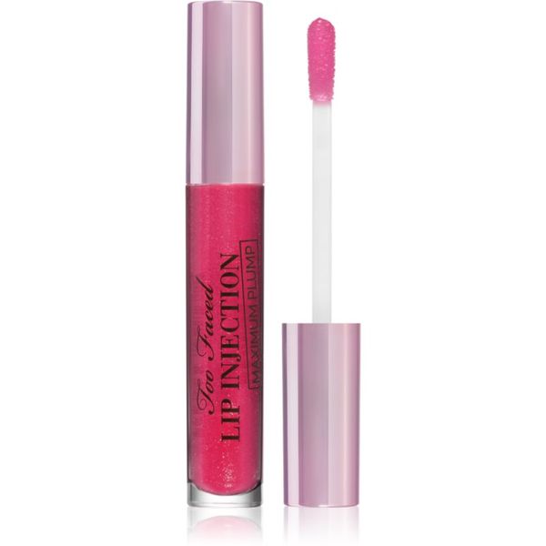 Too Faced Too Faced Lip Injection Maximum Plump Extra Strength Lip Plumper Gloss dolgoobstojni sijaj za ustnice za ekstra volumen odtenek Yummy Bear 4 g