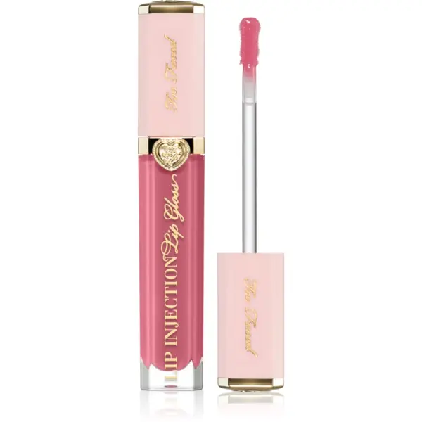 Too Faced Too Faced Lip Injection Power Plumping Lip Gloss sijaj za ustnice za večji volumen odtenek Glossy & Bossy 6,5 ml