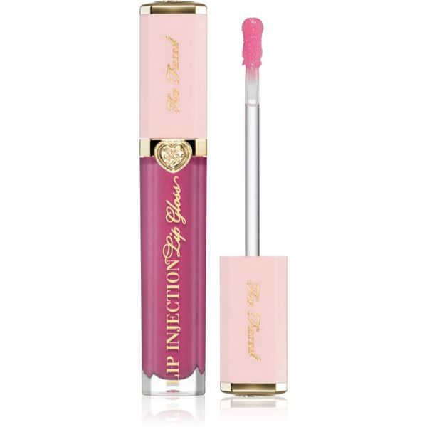 Too Faced Too Faced Lip Injection Power Plumping Lip Gloss sijaj za ustnice za večji volumen odtenek Just Friends 6,5 ml