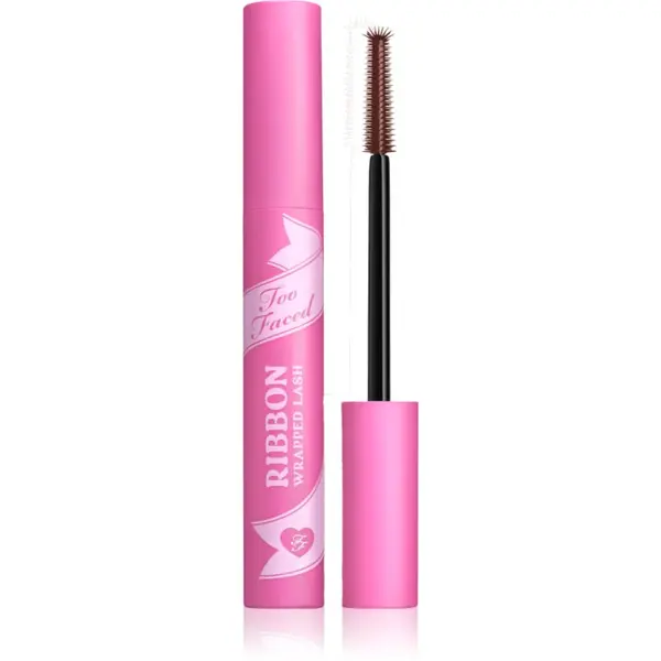 Too Faced Too Faced Ribbon Wrapped Lash Chocolate podaljševalna maskara za polne trepalnice odtenek Chocolate 8 ml