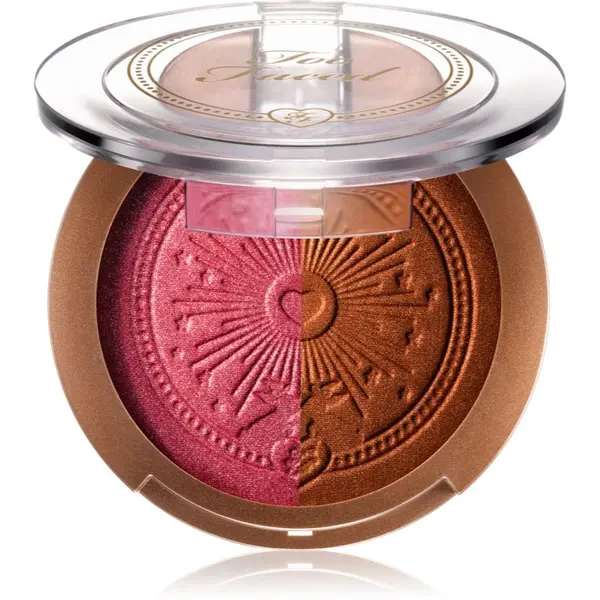 Too Faced Too Faced Sun Bunny Blushing Bronzer bronzer in rdečilo odtenek Fuchsia Bunny 8 g