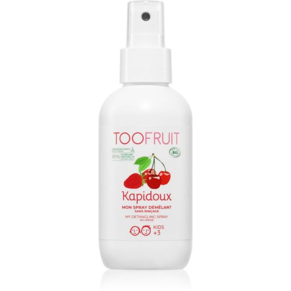 Toofruit Toofruit Detangling Spray pršilo za lažje česanje las za otroke Strawberry Cherry 125 ml