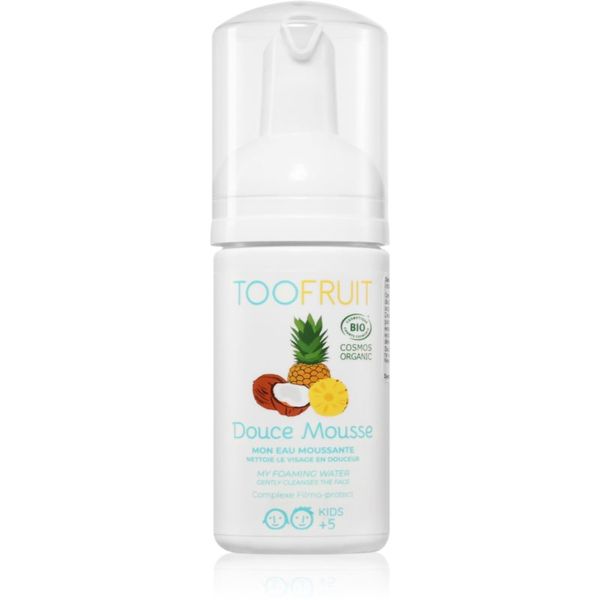 Toofruit Toofruit Face Wash Foam pena za umivanje za obraz za otroke Pineapple/Coconut 100 ml