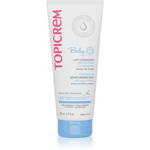 Topicrem Topicrem BABY My 1st Ultra-Moisturizing Milk vlažilno mleko za obraz in telo za suho in občutljivo kožo 200 ml