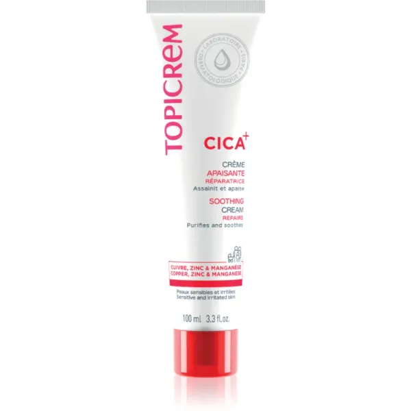 Topicrem Topicrem CICA Soothing Cream obnovitvena krema 100 ml