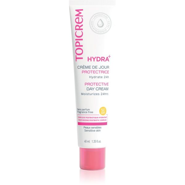 Topicrem Topicrem Hydra+ Protective Day Cream zaščitna dnevna krema SPF 50+ 40 ml