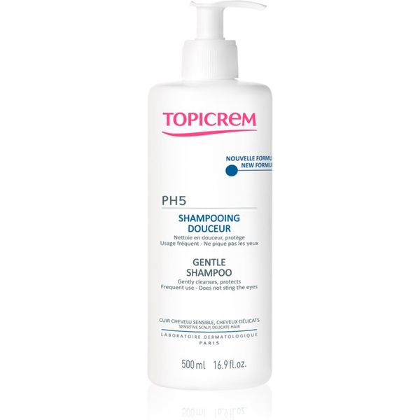 Topicrem Topicrem PH5 Gentle Shampoo nežni šampon za vsakodnevno uporabo za občutljivo lasišče 500 ml