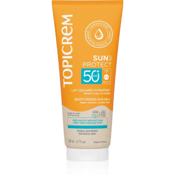 Topicrem Topicrem Sun Protect Moisturizing Sun Milk SPF50+ vlažilni losjon za sončenje SPF 50+ 200 ml