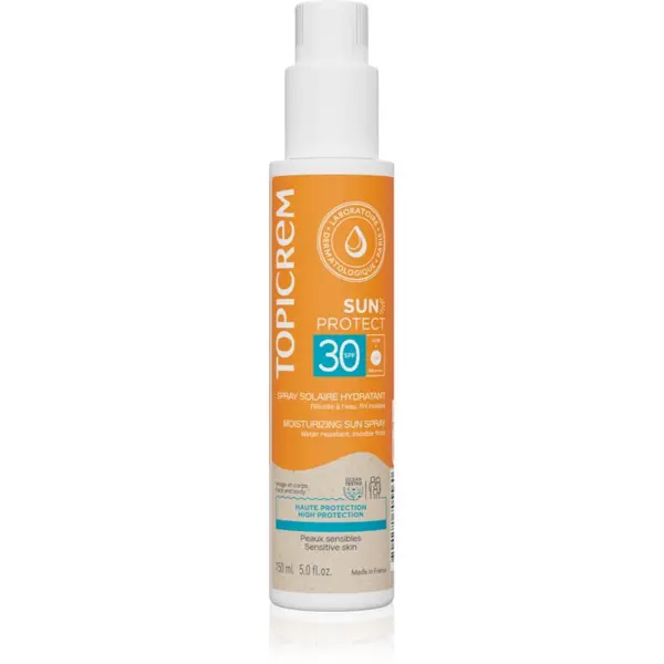 Topicrem Topicrem Sun Protect Moisturizing Sun Spray zaščitno pršilo z vlažilnim učinkom SPF 30 150 ml