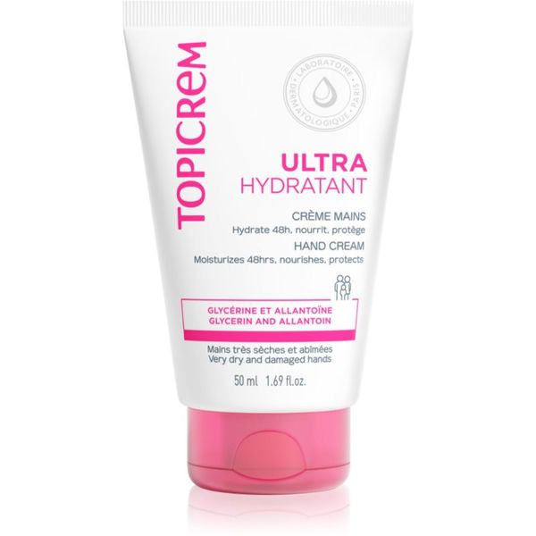 Topicrem Topicrem UH BODY Ultra-Moisturizing Hand Cream vlažilna krema za suho in razpokano kožo rok 50 ml