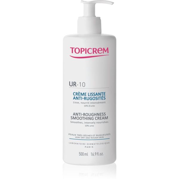 Topicrem Topicrem UR-10 Anti-Roughness Smoothing Cream krema za telo za ekstra suho kožo 500 ml