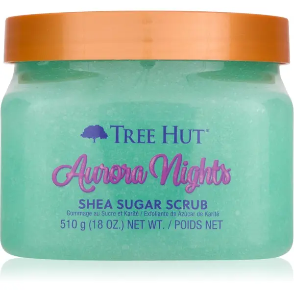 Tree Hut Tree Hut Shea Sugar Scrub Aurora Nights sladkorni piling z karitejevim maslom 510 g