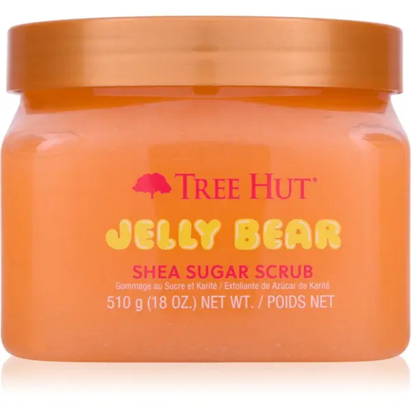 Tree Hut Tree Hut Shea Sugar Scrub Jelly Bear sladkorni piling za telo 510 g