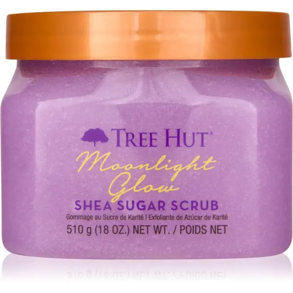 Tree Hut Tree Hut Shea Sugar Scrub Moonlight Glow sladkorni piling za telo 510 g