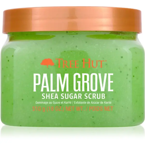 Tree Hut Tree Hut Shea Sugar Scrub Palm Grove sladkorni piling za telo 510 g