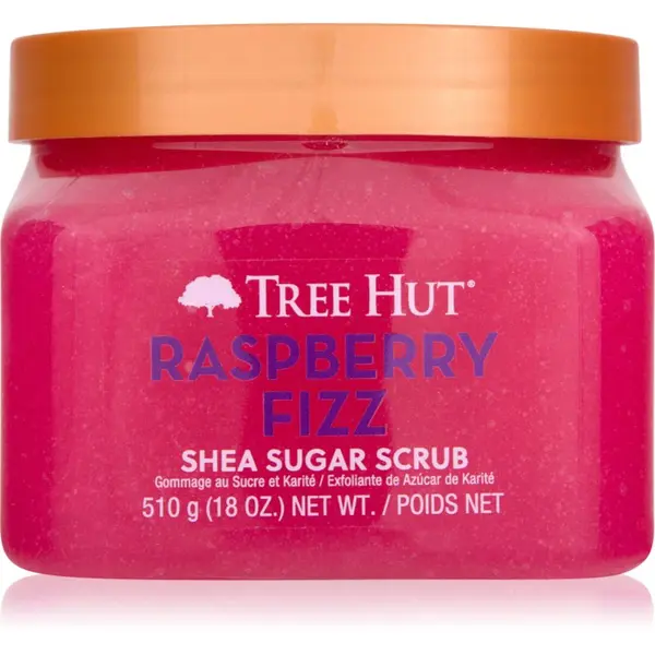 Tree Hut Tree Hut Shea Sugar Scrub Raspberry Fizz sladkorni piling z karitejevim maslom 510 g