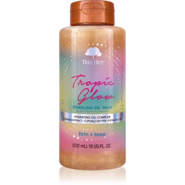 Tree Hut Tree Hut Tropic Glow Foaming Gel Wash vlažilen gel za prhanje za bleščeč sijaj 532 ml