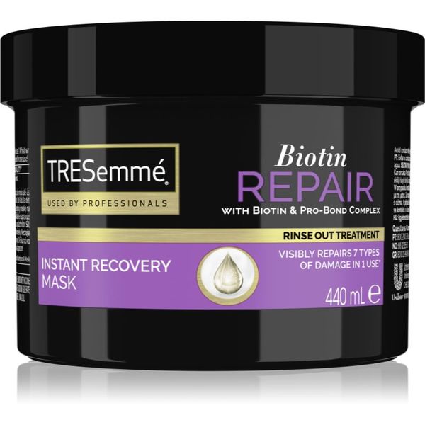 TRESemmé TRESemmé Biotin + Repair 7 regeneracijska maska za lase 440 ml
