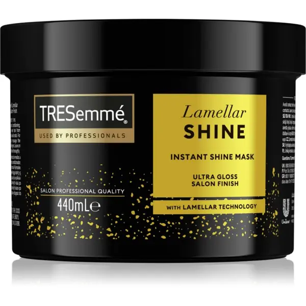 TRESemmé TRESemmé Lamellar Shine maska za lase za sijaj in mehkobo las 400 ml