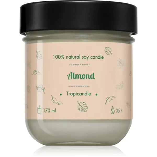 Tropicandle Tropicandle Almond dišeča sveča 170 ml