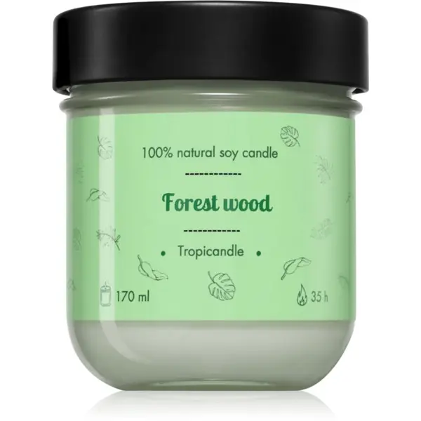 Tropicandle Tropicandle Forest Wood dišeča sveča 170 ml