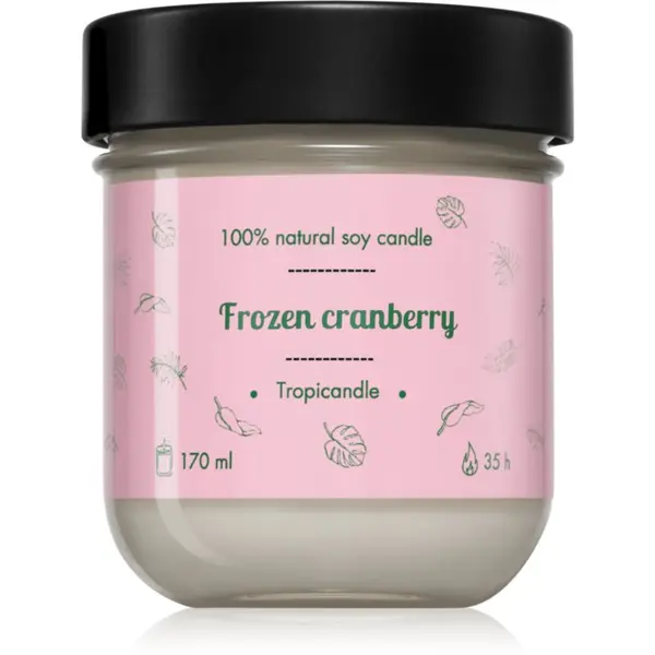 Tropicandle Tropicandle Frozen Cranberry dišeča sveča 170 ml