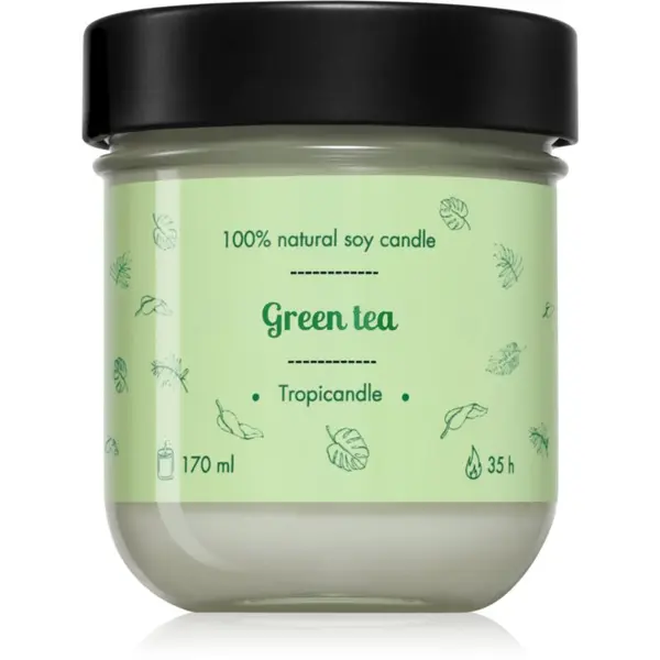 Tropicandle Tropicandle Green Tea dišeča sveča 170 ml