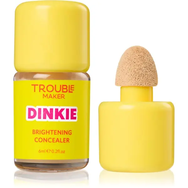 Trouble Maker Trouble Maker Dinkie korektor in osvetljevalec s kofeinom odtenek Fairy Dust 6 ml