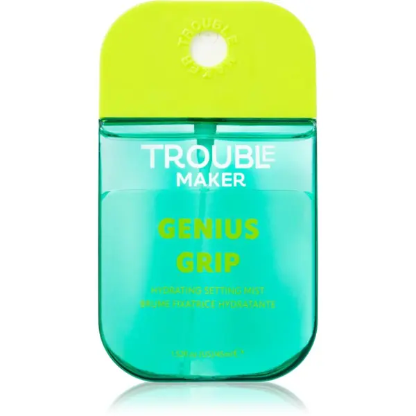 Trouble Maker Trouble Maker Genius Grip pršilo za fiksiranje make-upa z vlažilnim učinkom 45 ml