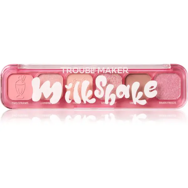 Trouble Maker Trouble Maker Little Trouble paleta senčil za oči odtenek Milkshake 9 g