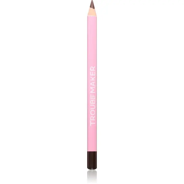 Trouble Maker Trouble Maker Overdo It svinčnik za ustnice odtenek Zip It Deep Brown 1 g