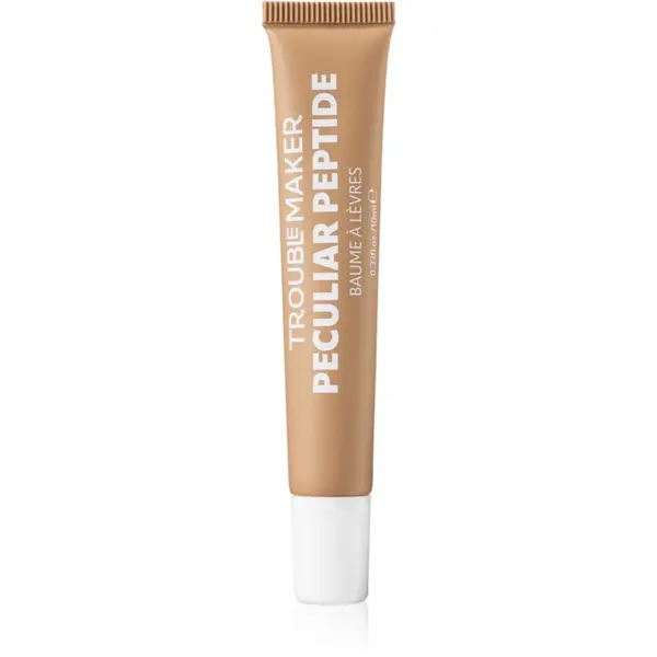 Trouble Maker Trouble Maker Peculiar Peptide balzam za ustnice odtenek Vanilla Nude 10 ml