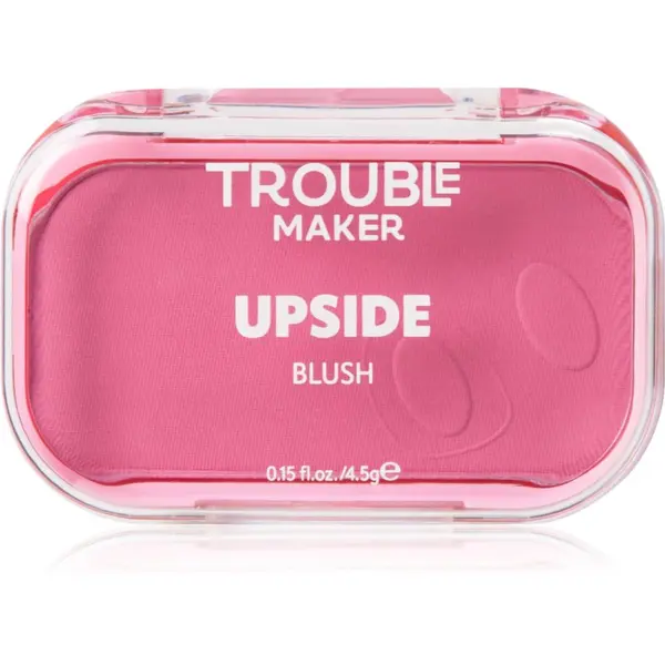 Trouble Maker Trouble Maker Upside Powder Blush rdečilo v prahu odtenek On the Brightside 4.5 g