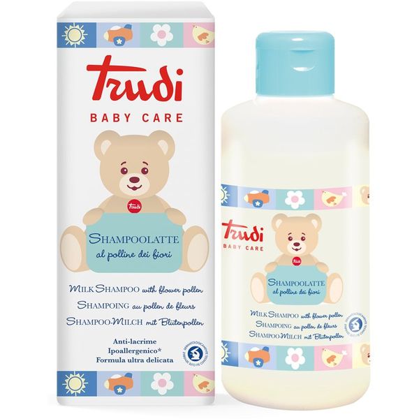 Trudi Trudi Baby Care otroško kopalno mleko s cvetnim prahom 250 ml