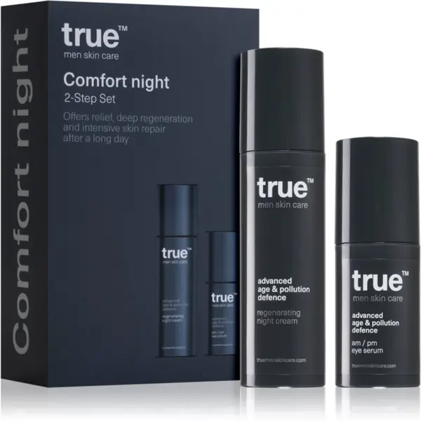 true men skin care true men skin care Comfort Night set za nego obraza za moške