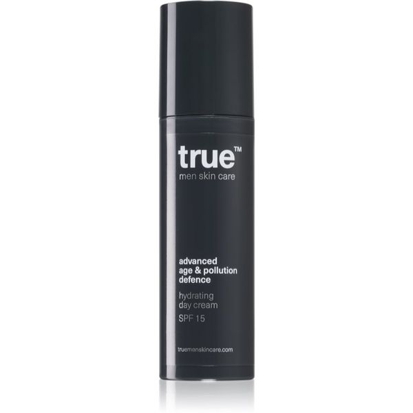 true men skin care true men skin care Hydrating day cream dnevna vlažilna krema SPF 15 50 ml