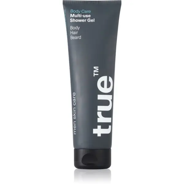 true men skin care true men skin care Multi-use Shower Gel gel za prhanje za obraz, telo in lase za moške 250 ml