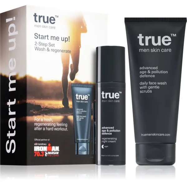 true men skin care true men skin care Start Me Up! set za nego obraza za moške