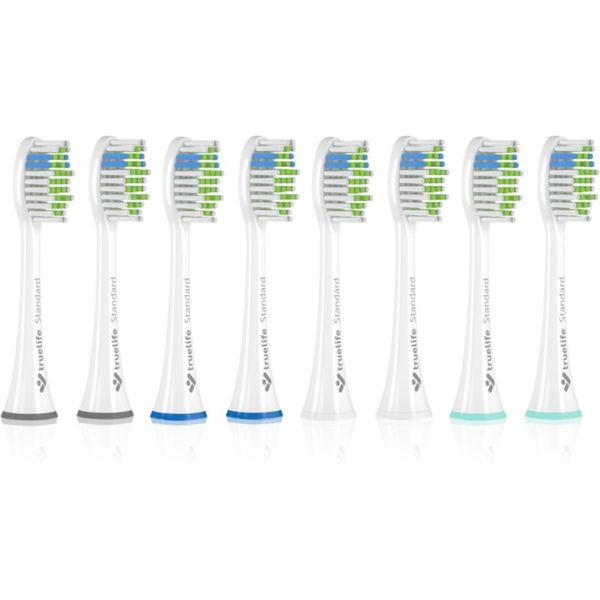 TrueLife TrueLife SonicBrush UV Heads White Standard nadomestne glave za zobno ščetko TrueLife SonicBrush UV, GL UV 8 kos