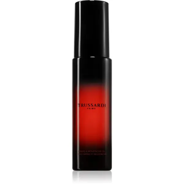Trussardi Trussardi Primo Beard & Moustache Oil hranilno olje za brado in brke za moške 50 ml