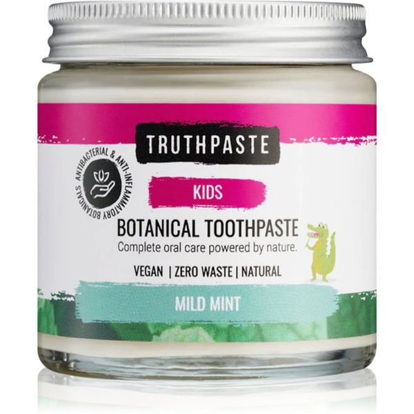 Truthpaste Truthpaste Kids Mild Mint naravna zobna pasta za otroke meta 100 ml