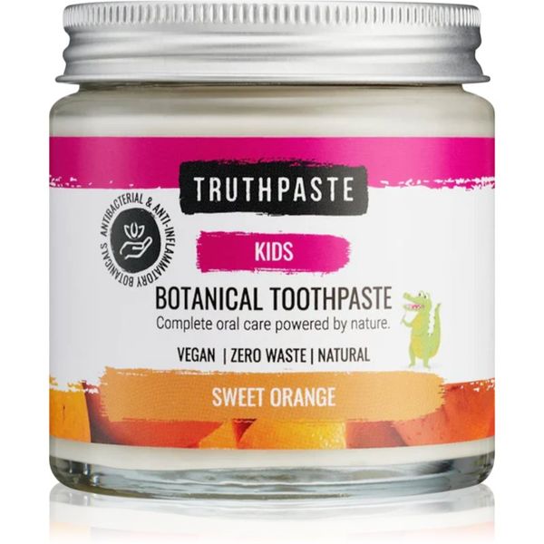 Truthpaste Truthpaste Kids Sweet Orange naravna zobna pasta za otroke 100 ml