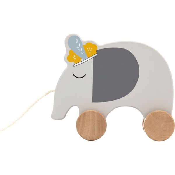 Tryco Tryco Wooden Elephant Pull-Along Toy igrača iz lesa 10m+ 1 kos