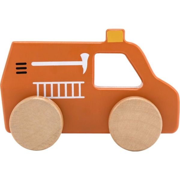 Tryco Tryco Wooden Fire Truck Toy avtomobilček iz lesa 1 kos