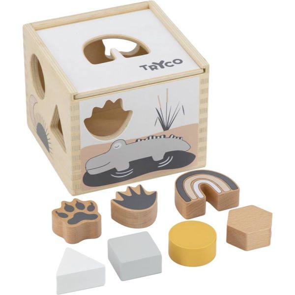 Tryco Tryco Wooden Shape Sorter igrača iz lesa 18m+ 1 kos
