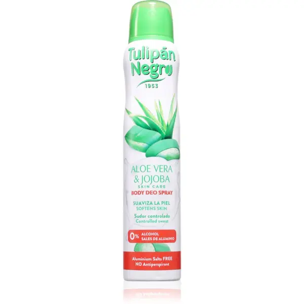 Tulipán Negro Tulipán Negro Aloe Vera Y Jojoba dezodorant za ženske 200 ml