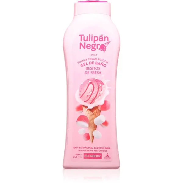 Tulipán Negro Tulipán Negro Besitos de Fresa gel za prhanje 650 ml