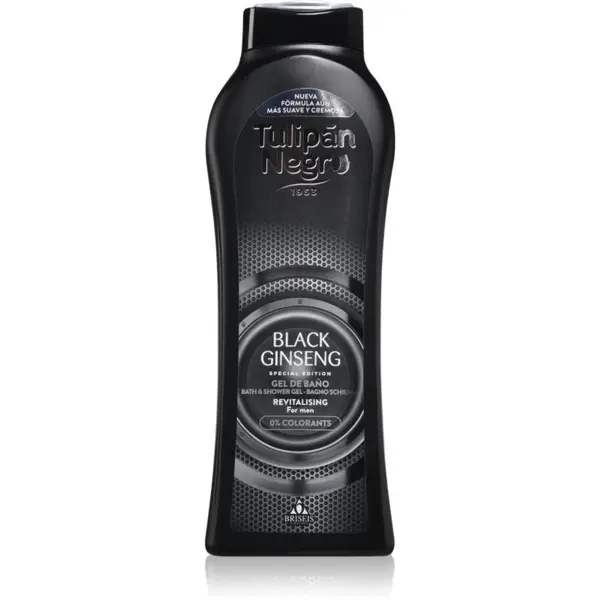 Tulipán Negro Tulipán Negro Black Gingseng gel za prhanje za moške 650 ml