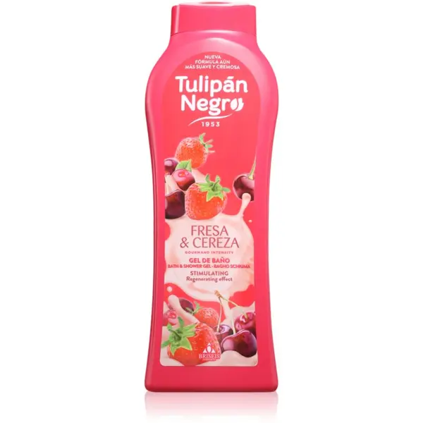 Tulipán Negro Tulipán Negro Fresa Y Cereza gel za prhanje 650 ml